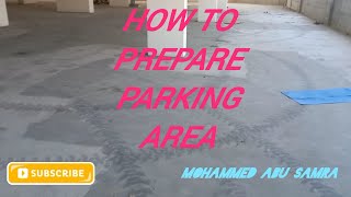 how to prepare parking area #BuildingConstruction #Constructionindustry #ConstructionWorld #parking