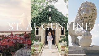 The Best Two Days In St. Augustine Florida 🌴🏰🦁 A Travel Vlog You’ll ❤️