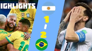 Brazil 2- 1 Argentina | Brazil Vs Argentina World Cup Qualifier Match | Super Classico | Recreation