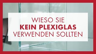 Spuck-Schutz und Gesichtsschutz: Warum muss eine Viren Schutzwand immer aus Glas sein?