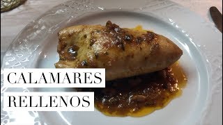 Cómo hacer CALAMRES RELLENOS - [Receta Paso a Paso]