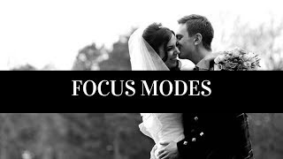 WEDDING PHOTOGRAPHY FOCUS MODES - bride coming down the aisle.