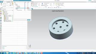 nx training exercise tutorial modeling |Pneumatic 6 Cylinder Radial Engine | valve part