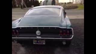 Highland Green 1968 Mustang Fastback