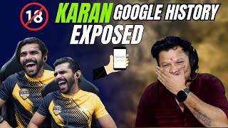 Shreeman Exposed Karan Google History