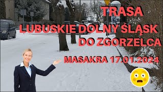 TRASA ŻARY ZGORZELEC ZIMA MASAKRA 17. 01. 2024