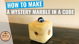 How to Make a Mystery Marble in a Cube