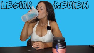 BLUE RASPBERRY RECHARGE LEGION POST WORKOUT DRINK REVIEW