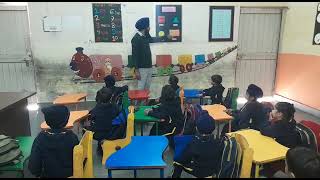 Today learning shapes in class||Gurpreet Singh