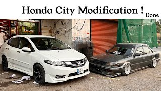 Honda city modifications Part 1 Body kits , interior wrapping and more !