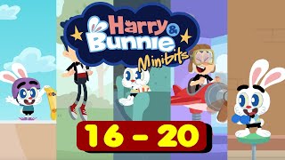 Harry and Bunnie Minibits #shorts Compilation (16-20)