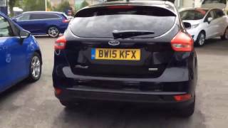 FORD FOCUS ZETEC BLACK 2015