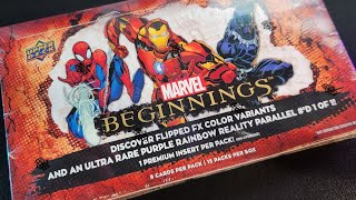 Marvel Beginnings Hobby box!