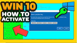 How to activate Windows 10 with license key