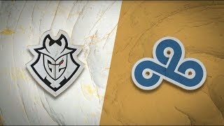 G2 vs C9 - DOUBLE POV Perkz (Xayah) vs Sneaky (Cassiopeia) | World Championship 2019