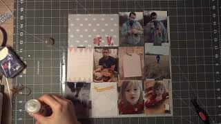 PROJECTLIFE PROCESS Février 2017 avec Pucine&Poti   Aurélia SCRAP