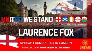 Laurence Fox Speech - 27th July in London