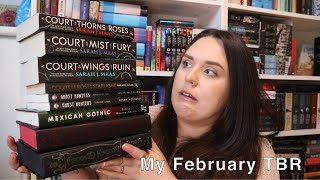 February TBR (To be read)