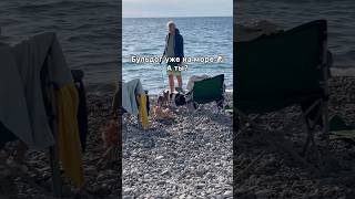 Бульдог уже на море, а ты?! #сочи #море #отпуск