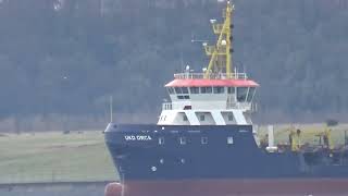 shipping movements on the Firth of Forth