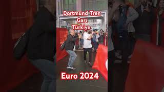 #Almanya #dortmund #hauptbahnhof #Germany #euro2024 #Turkei #fussball #Türkiye #Portekiz #football