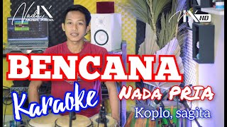 BENCANA KARAOKE - KARAOKE RHOMA IRAMA - DANGNDUT - AUDIO HIGH QUALITY - NADA9 - SOLEH  +LIRIK LAGU