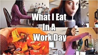 REALISTIC What I Eat In A Work Day (9-5 Working From Home) | Sherry Faith