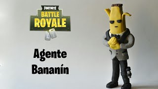 AGENT PEELY (Fortnite Battle Royale)-Polymer Clay