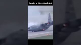 This planes landing gear collapses | Daily Aviation 18 #aviation #shorts