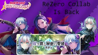 Bang Dream ReZero Collab is back