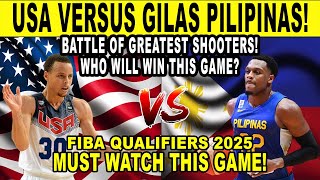 GILAS PILIPINAS vs USA! Curry versus Brownlee! FIBA Qualifiers 2k