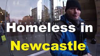 Homeless man speaks about his life