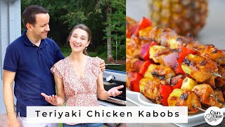 Teriyaki Chicken Kabobs With Pineapple and Peppers