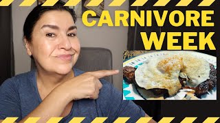 CARNIVORE | What I Ate This Week | Weightloss Vlog