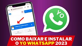 COMO BAIXAR E INSTALAR O YO WHATSAPP ATUALIZADO 2023 (SEM ERRO) NOVAS FUNÇÕES😱