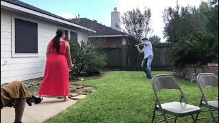 Gender reveal baseball.  Cindy&roger