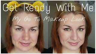 Get Ready With Me/My Go To Makeup Look/August 2016/Veronika Shares