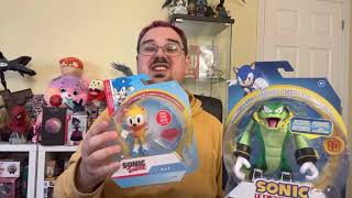 Sonic the Hedgehog VECTOR Crocodile & RAY Flying Squirrel Jakks Pacific Figures UNBOXING Review