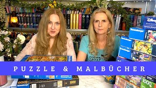 Puzzle & Malbücher für Erwachsene (März-Juni)