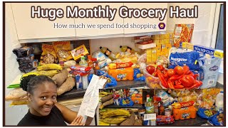 HUGE AFRICAN FOOD GROCERY HAUL for a Family of 4. *UPDATED* Monthly Grocery|Grocery shopping vlog