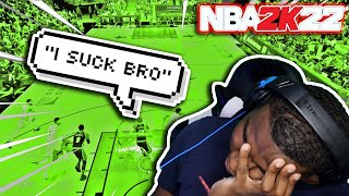 I Cannot Shoot Nomore Bro Wtf🤦🏾‍♂️ NBA 2K22 Playnow Online Next Gen Gameplay