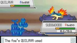 Pokemon Soul Silver Third Battle vs Rival Silver