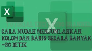 Penjumlahan secara singkat dan mudah | excel tutorial