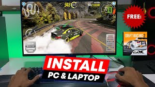 HOW TO DOWNLOAD AND PLAY CARX DRIFT RACING 2 ON PC / LAPTOP FOR FREE | FUJI4🔥