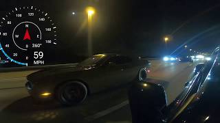 Twin Turbo Camaro vs Pulley E85 Hellcat