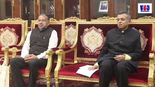 President Barrow Receive Indian High Commissioner At The State House