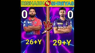 SHREYAS IYER VS RISHABH PANT COMPARISON😜😜#shorts#ytshort #comparison#shreyas iyer#rishabh pant#ipl