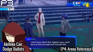 Persona 3: Reload | Akihiko Already Planning to Dodge Bullets