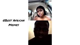 This girl tho😂😂, Why did she do him like that? | America meets Nigeria on live