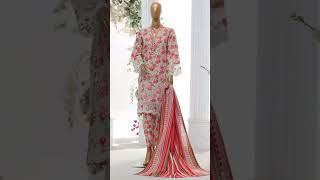 Bin Saeed Exclusive RTW Chikankari Embroidered Khaddar